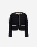 Herno JACKET IN BRIGHT BOUCLÉ Black PI002020D132419300