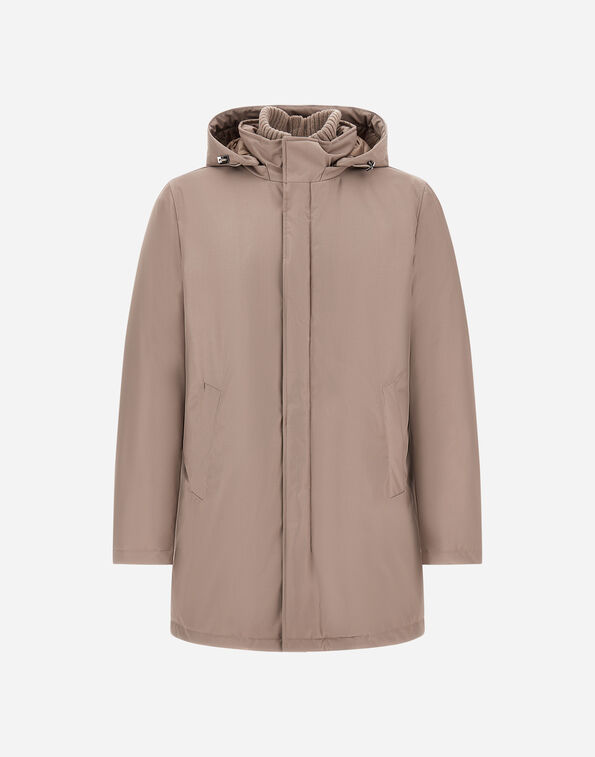Herno JACKET IN NEW BUSINESS AND NYLON ULTRALIGHT Light Taupe PI001155U126382600
