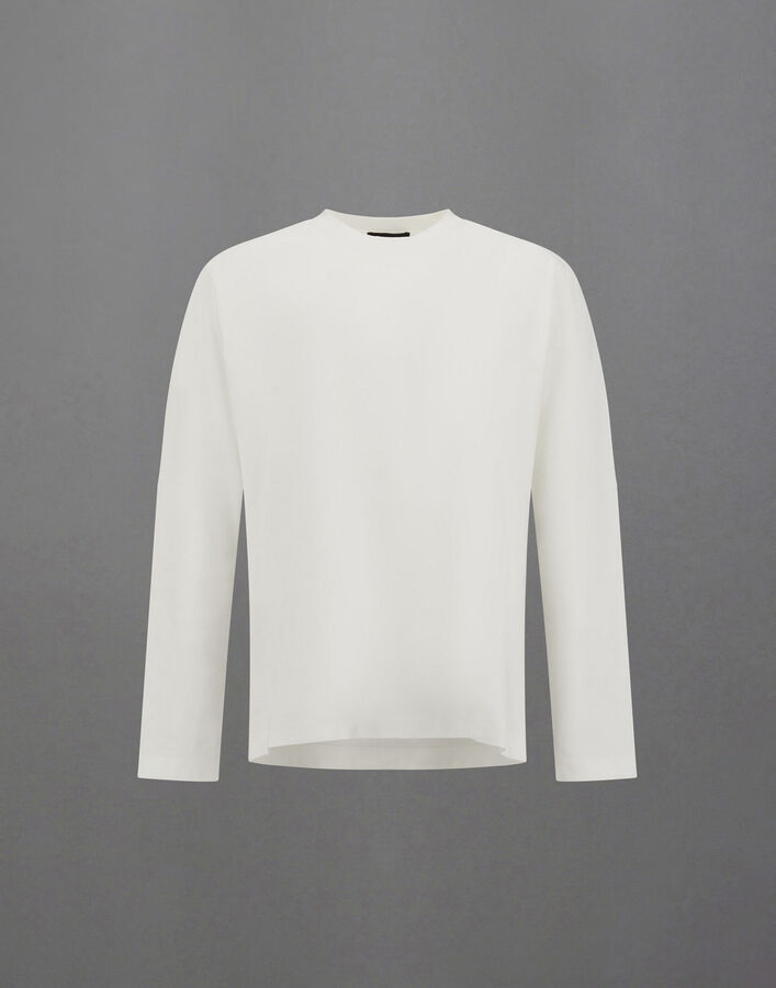 Herno CAMISETA LAMINAR DE LIGHT MERCERIZED COTTON Blanco JG00074UL521321000