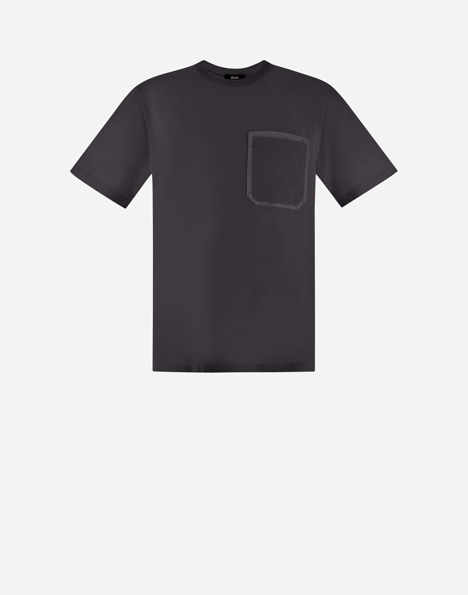 T SHIRT IN SUPERFINE COTTON JERSEY in Grey for Men Herno