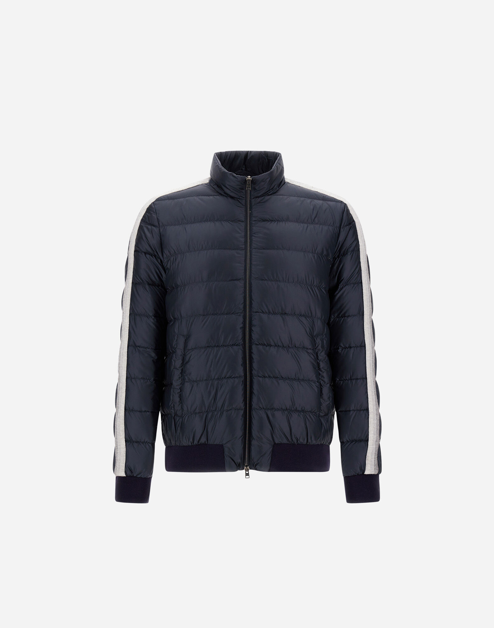 コットン素材●HERNO●ベースボールボンバーブルゾン ヘルノ公式eショップ] メンズボンバージャケット | Herno®