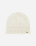 Herno BEANIE IN WOOL Cream BER00004D701271010