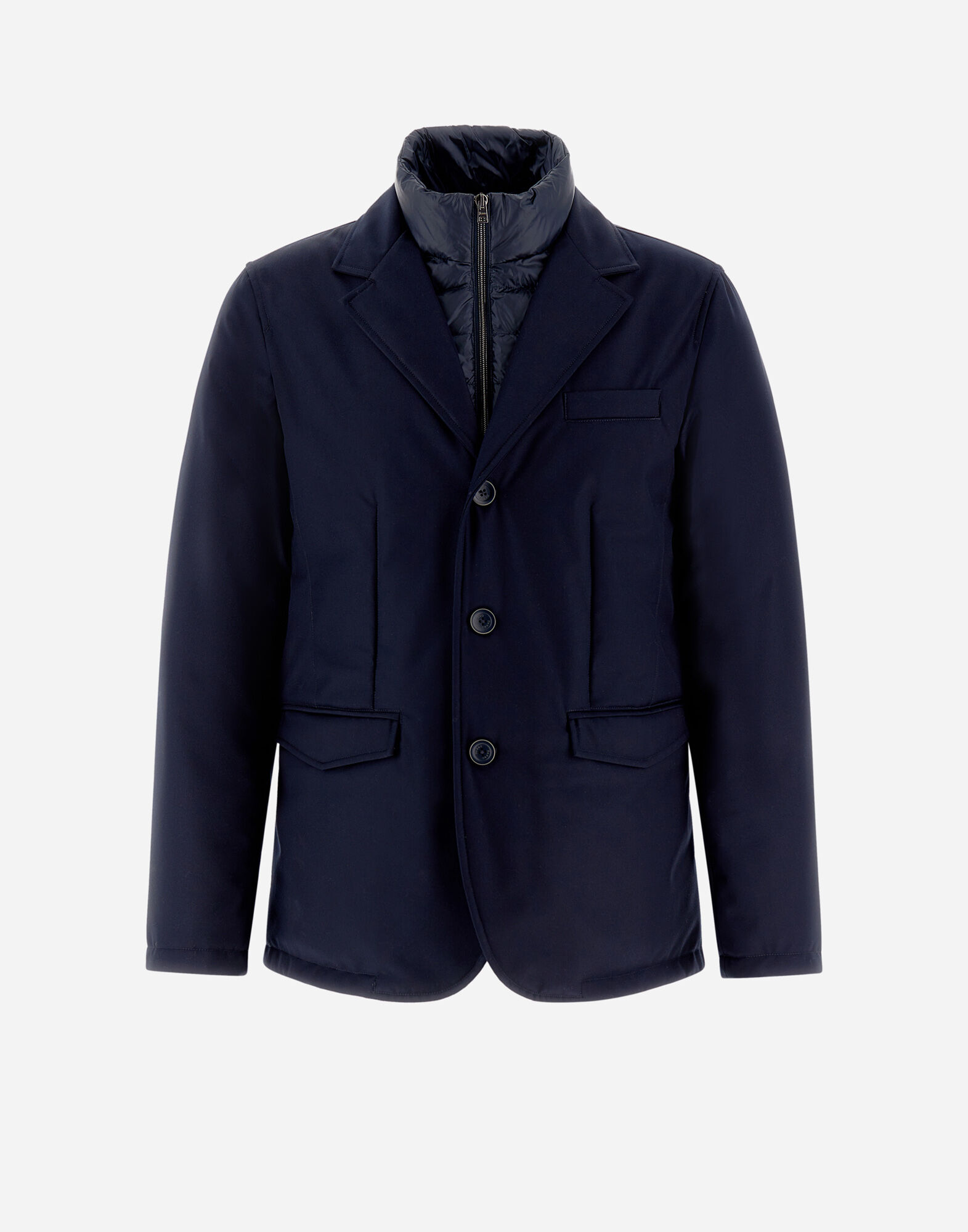 BLAZER IN NEW BUSINESS MEMBRANATED in Navy Blue for Men Herno