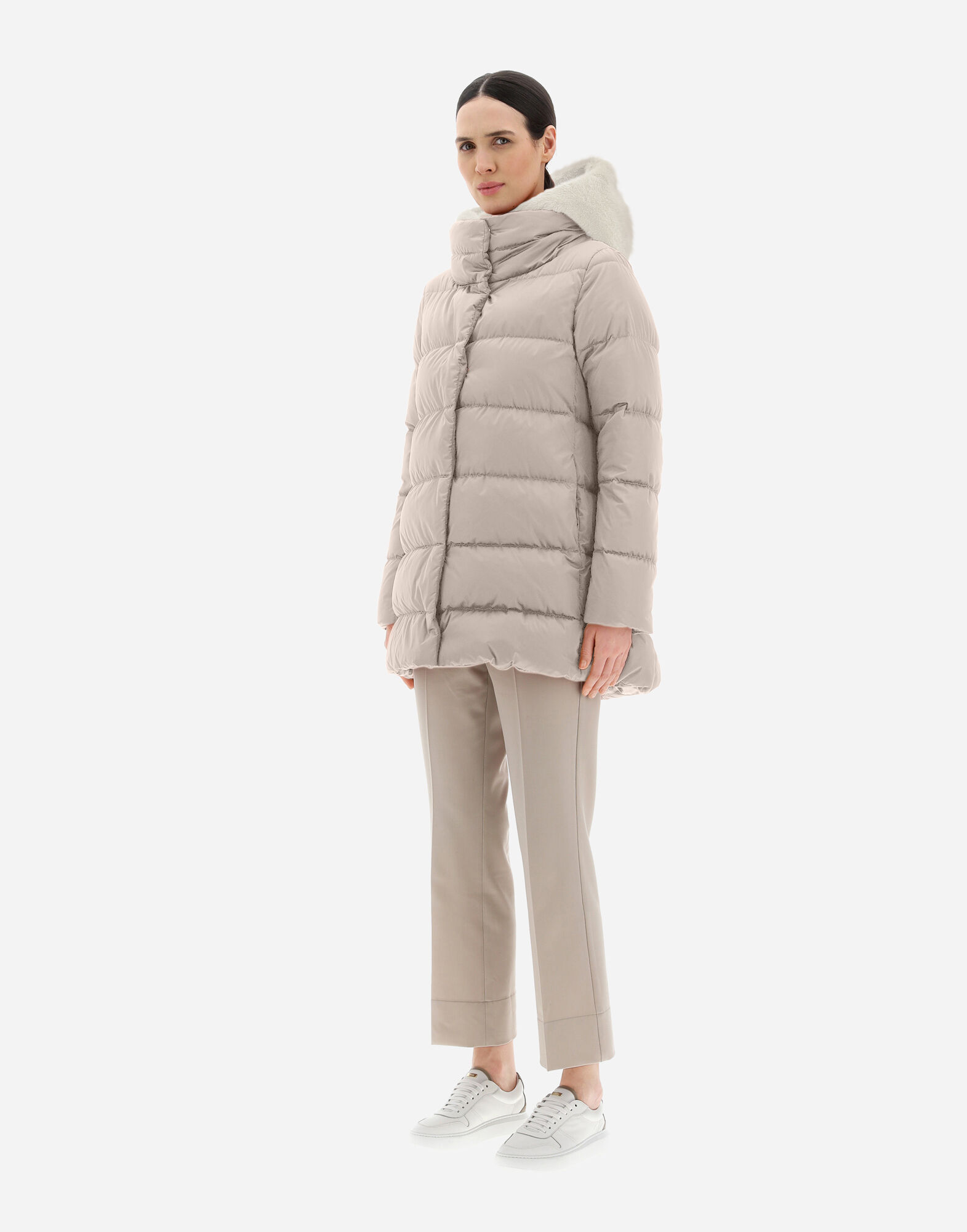 Herno faux fur jacket sales