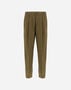 Herno COTTON FEEL TROUSERS Military PT000128U125317740