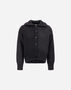 Herno BLOWN ALPACA WOOL CARDIGAN Black MC000187D703089300