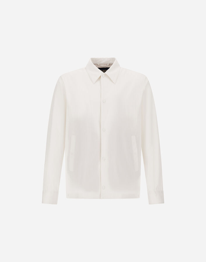 Herno SHACKET IN COTTON SEERSUCKER White GI000643U132901000