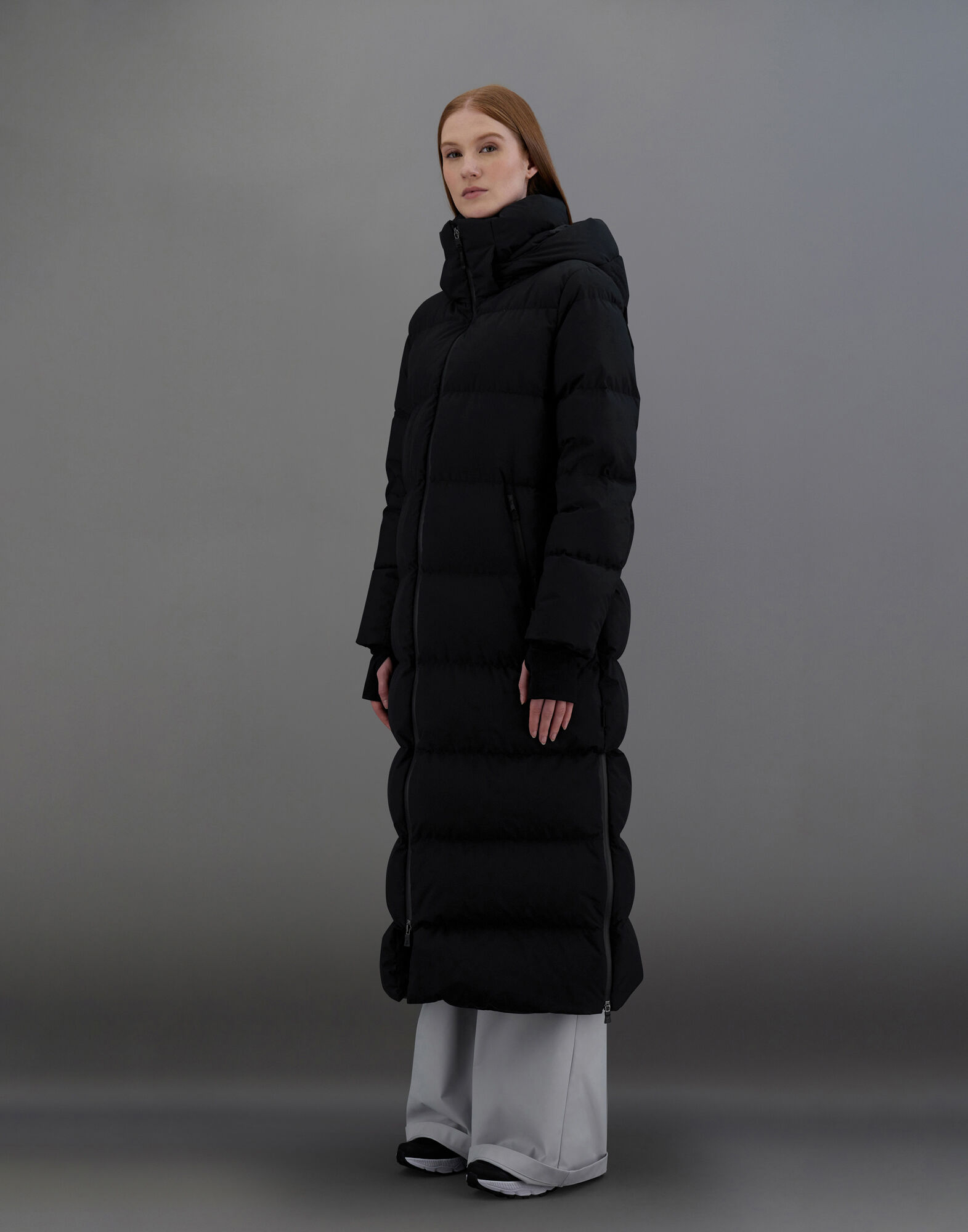 LAMINAR JACKET IN GORE-TEX INFINIUM WINDSTOPPER in Black for Women | Herno®