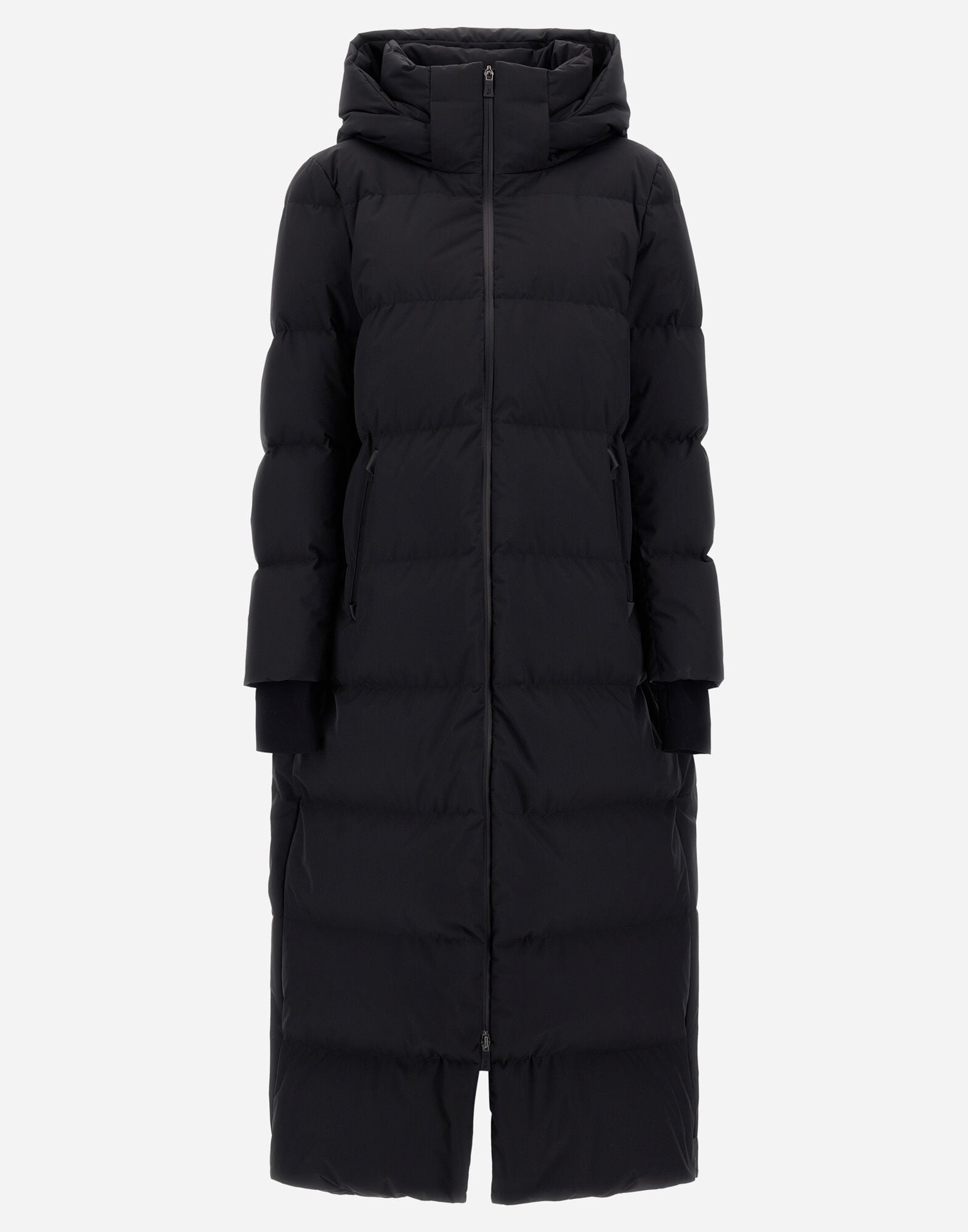 レディース LONG JACKET IN 2-LAYER WINDSTOPPER ブラック | Herno