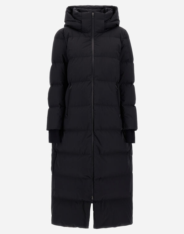 Herno LONG JACKET IN 2-LAYER WINDSTOPPER Black PI002046D128409300