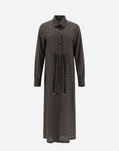 Herno DRESS IN CLOTHING NALA Black/Dove Grey AB000001D12560P9320