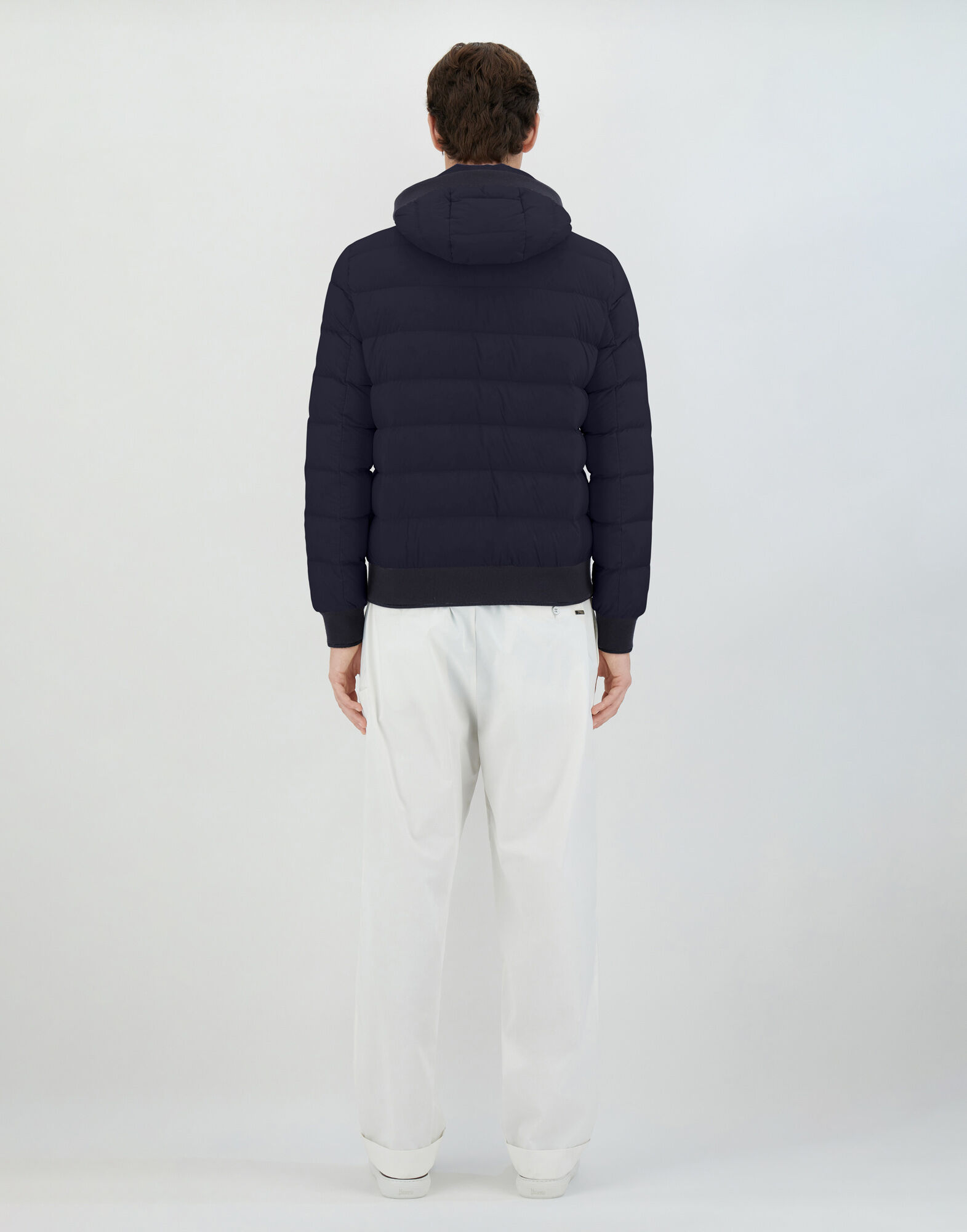 【送料&関税込】Herno Nylon Microfibre Bomber Jacket JACKET IN NYLON TECHNO in Black for Men | Herno®