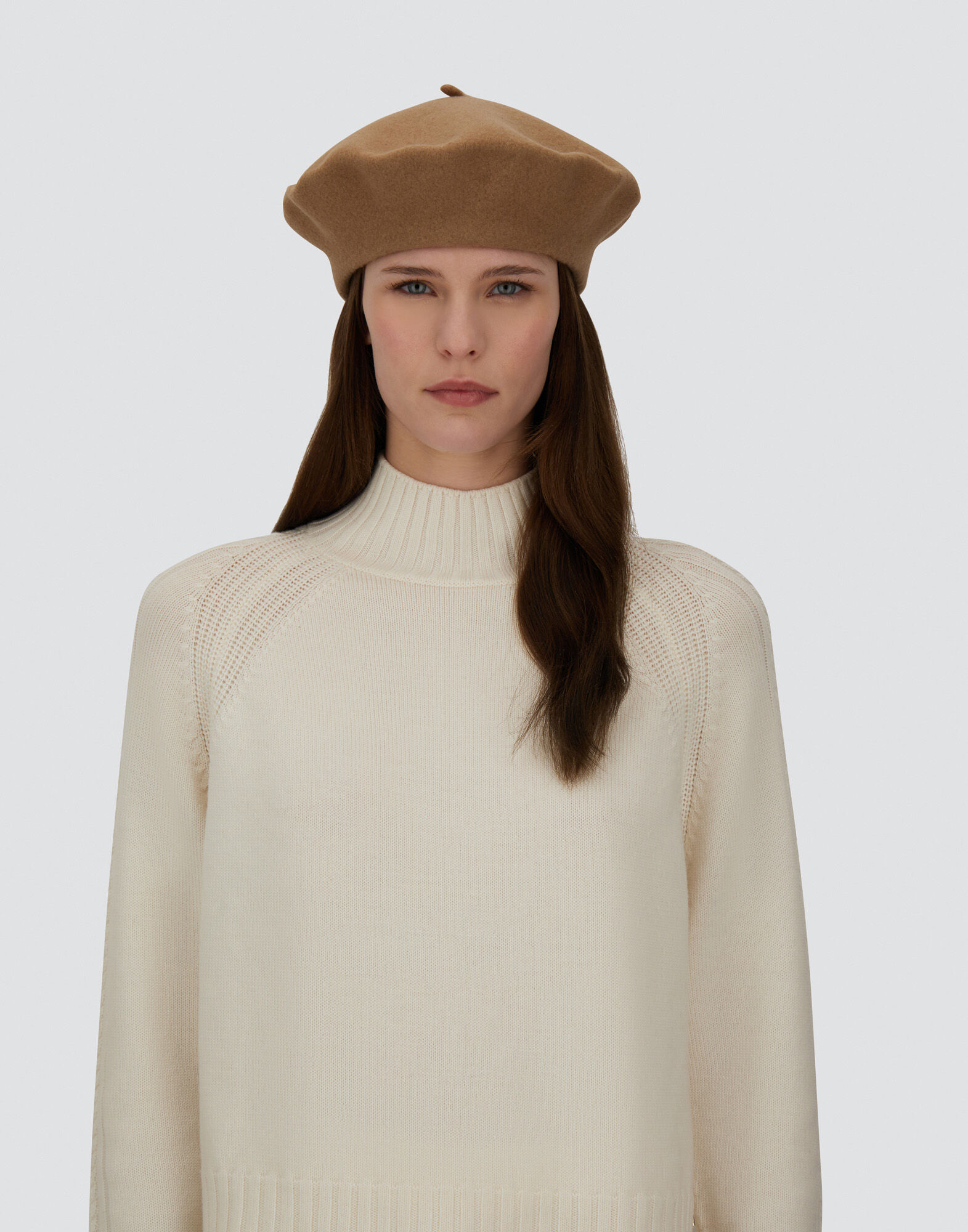 ピュアウール ハット キャメル | Herno® (ヘルノ)