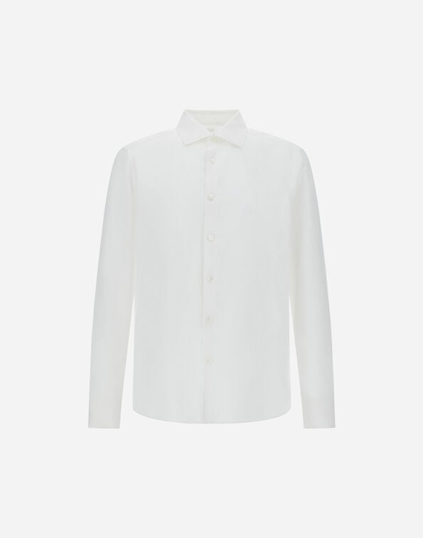 Herno SHIRT IN SUMMER LINEN White CM000030U171391000