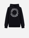 Herno COTTON SWEATSHIRT Black JFE00009B500559300