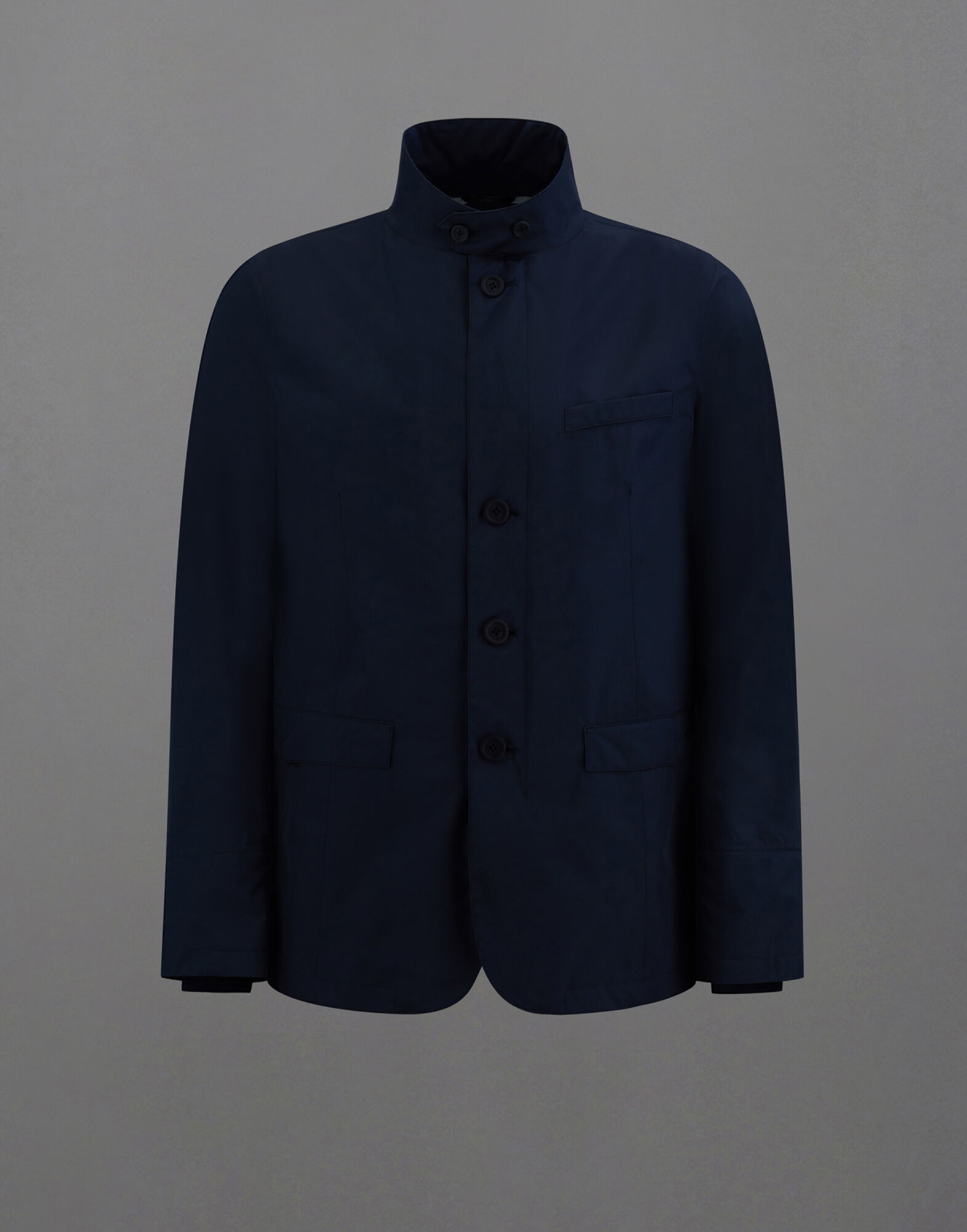 HERNO／GORE-TEX Laminar court LAMINAR RAINCOAT IN GORE-TEX PACLITE in Blue for Men | Herno®
