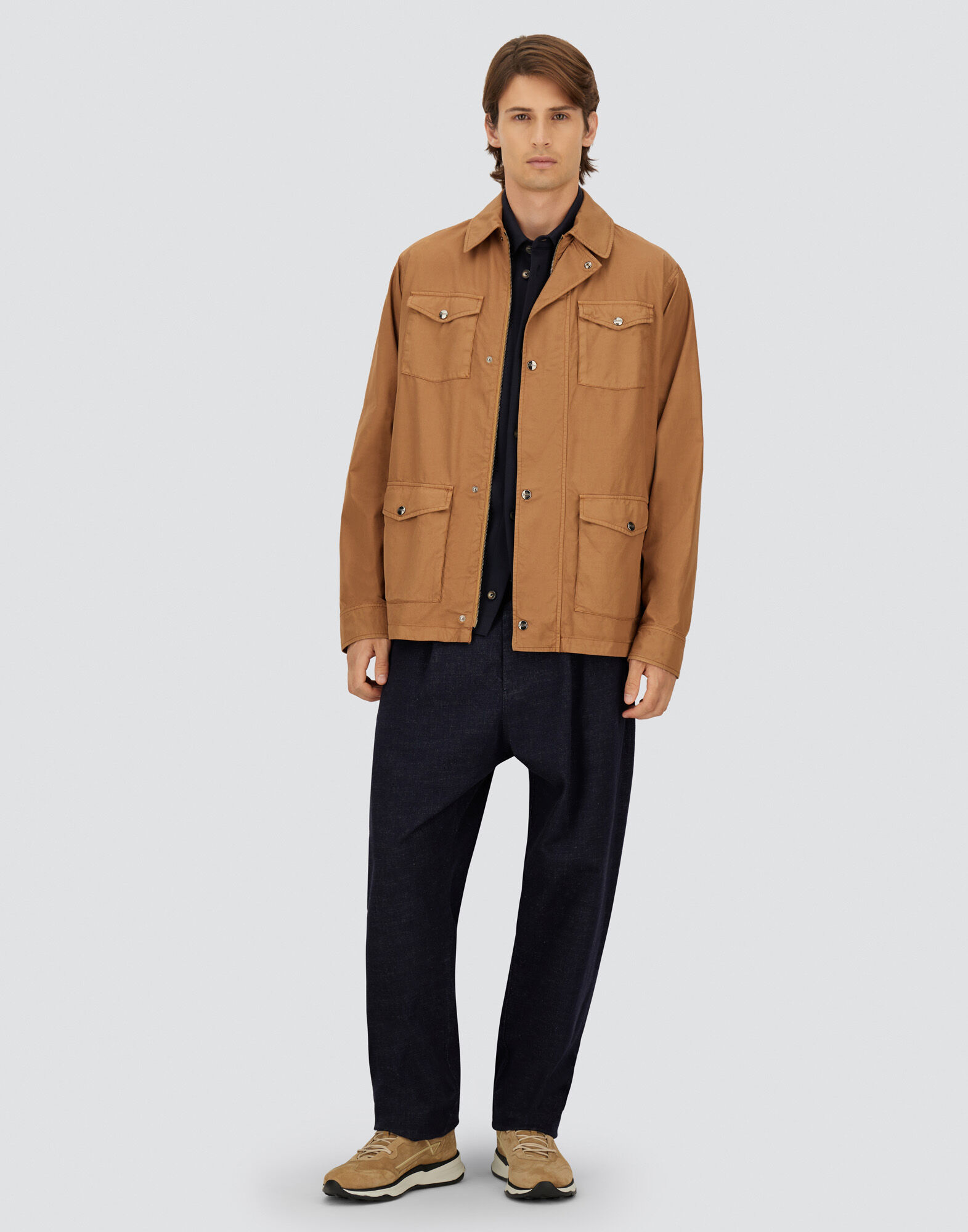 TIGRI FIELD JACKET in Brown for Men | Herno®