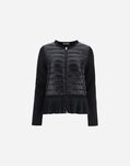 Herno PETRA & NYLON JACKET WITH TAFFETA HEM Black JP0002D500379300