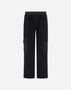 Herno 100% COTTON INTERLOCK AND ARENDELLE TROUSERS Black PT000141D521179300