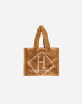 Herno BAG IN SOFT FAUX FUR Camel BAG00004D124222157