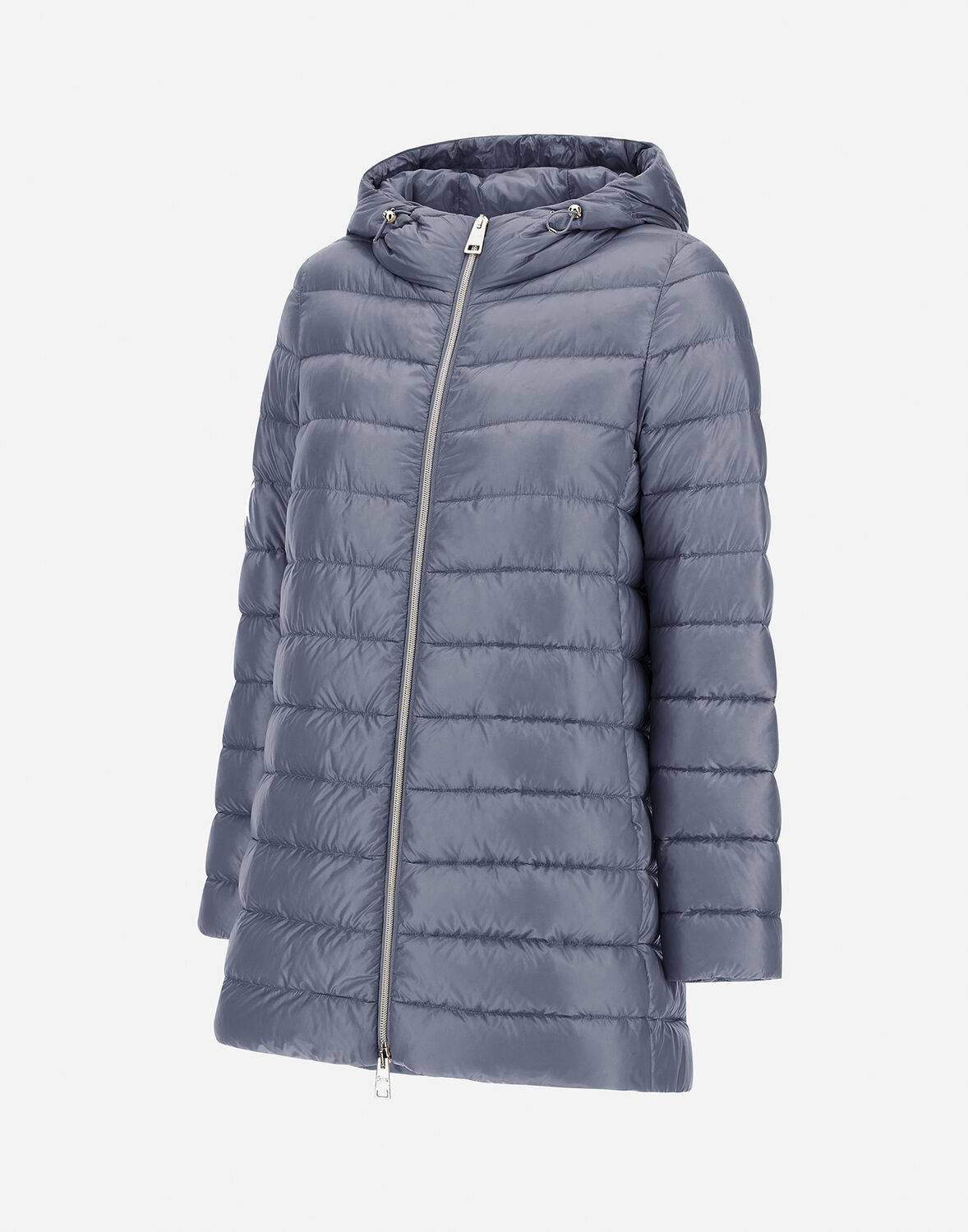 Herno ナイロン ウルトラライト Resort Aシェイプ ジャケット In Light Blue
