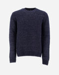Herno WARM PUFF KNIT SWEATER Navy Blue MG000118U720479200