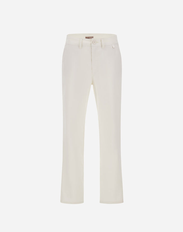 Herno RESORT COTTON FEEL TROUSERS Natural PT00046DR125311100