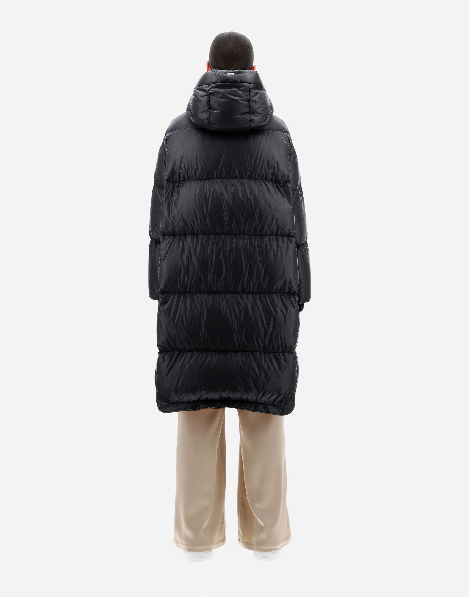 NYLON ULTRALIGHT PARKA in Black for Women Herno