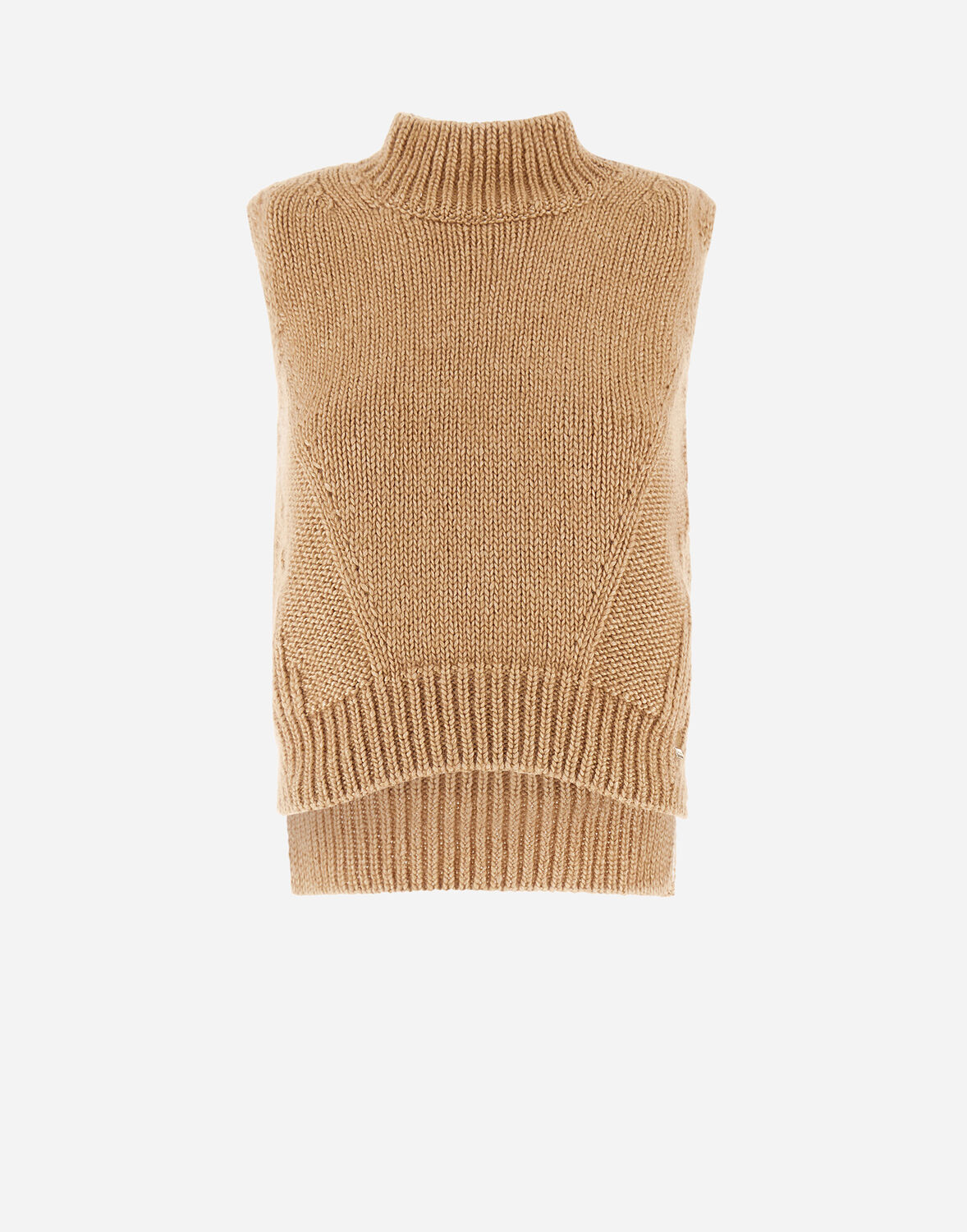 Herno スルタンニット ベスト In Camel