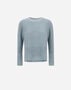 Herno ALPACA WOOL G.7 JUMPER Light Blue/Grey MG000187D703029095