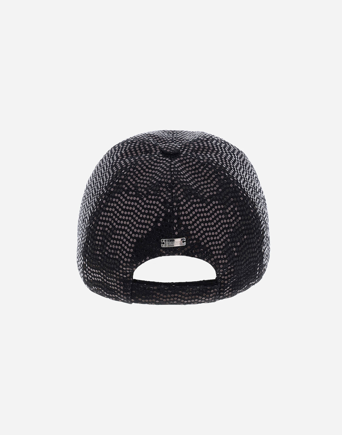 Herno マイクロ スパンコール キャップ In Black