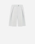 Herno GLOBE CROPPED TROUSERS IN PHOTOCROMATIC MONOGRAM White PT000007X12671J1000