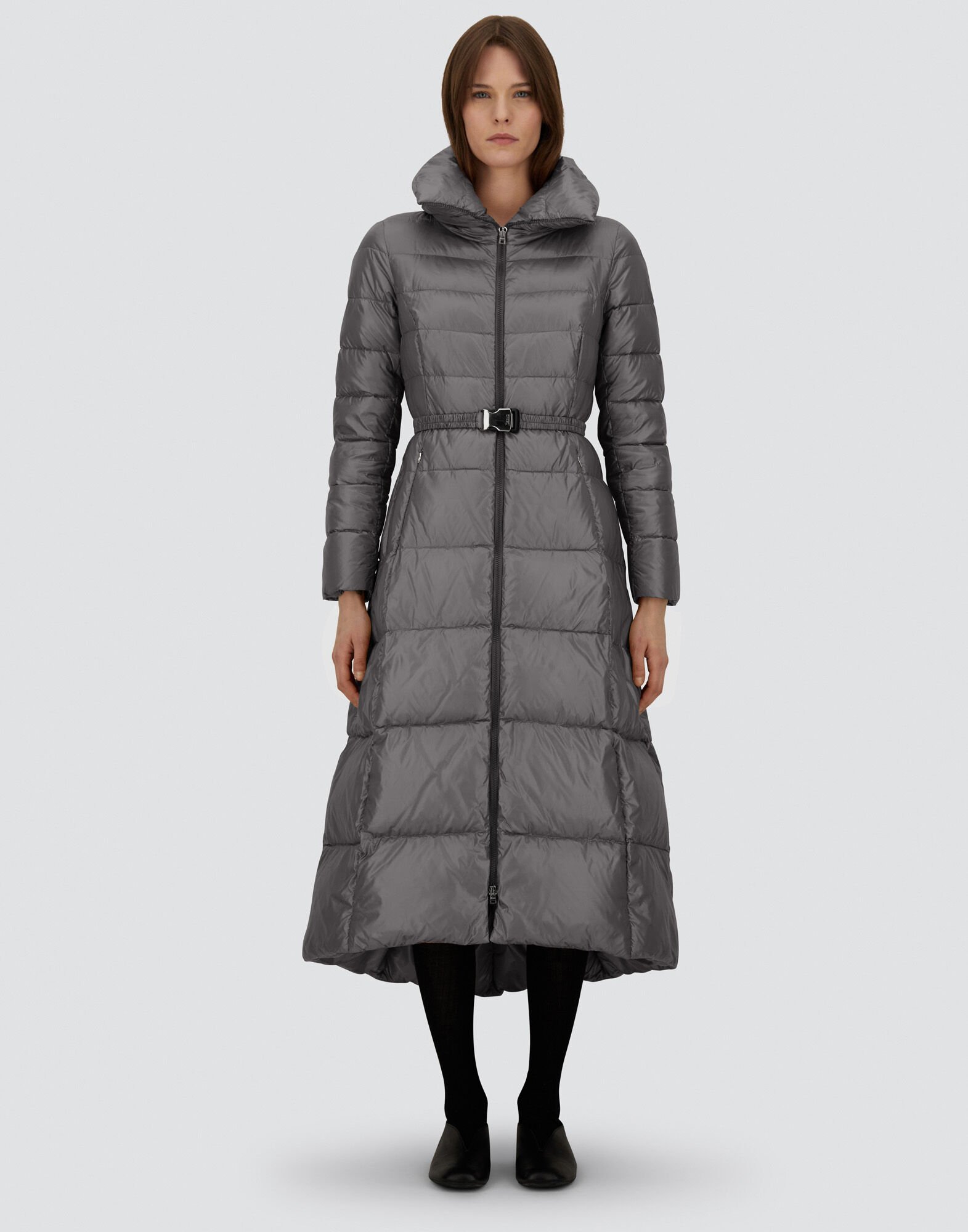 Herno　NYLON ULTRALIGHT ジャケット LONG JACKET IN NYLON ULTRALIGHT in Grey for Women | Herno®