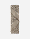 Herno SCARF IN ICONIC PRINT SILK Camel FOULARD16150312157