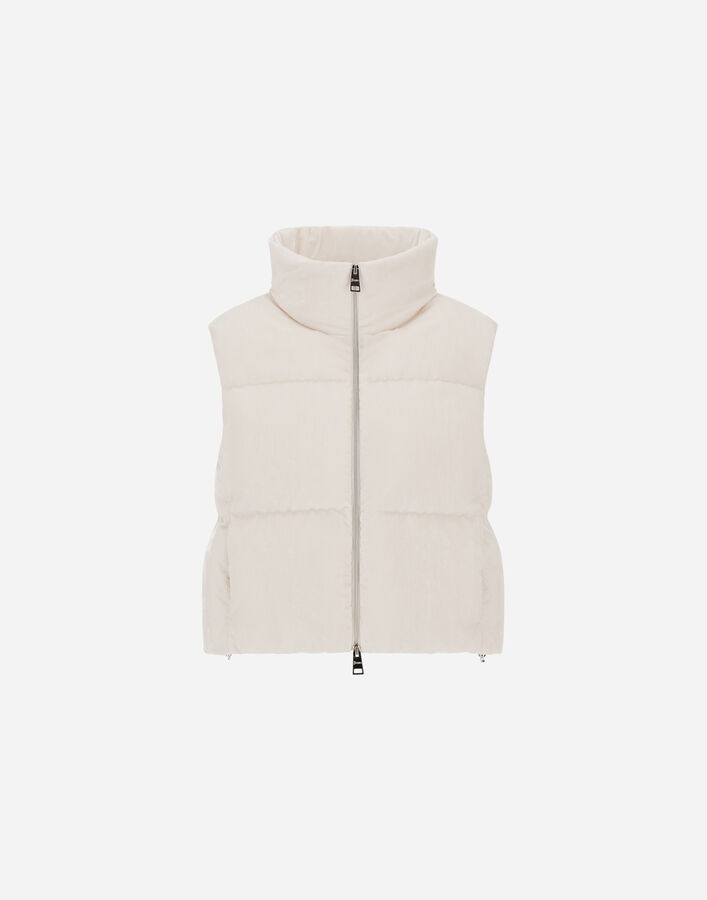 RESORT VEST IN BRIGHT CORDUROY Herno Herno RESORT VEST IN BRIGHT CORDUROY Chantilly PI00157DR127281985