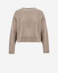 Herno SWEATER IN PLAIN ALPACA WOOL Chantilly MG000153D702441985