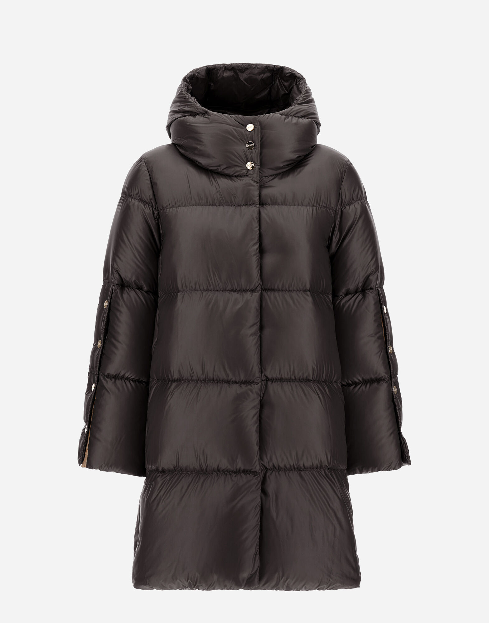 A line down coat online