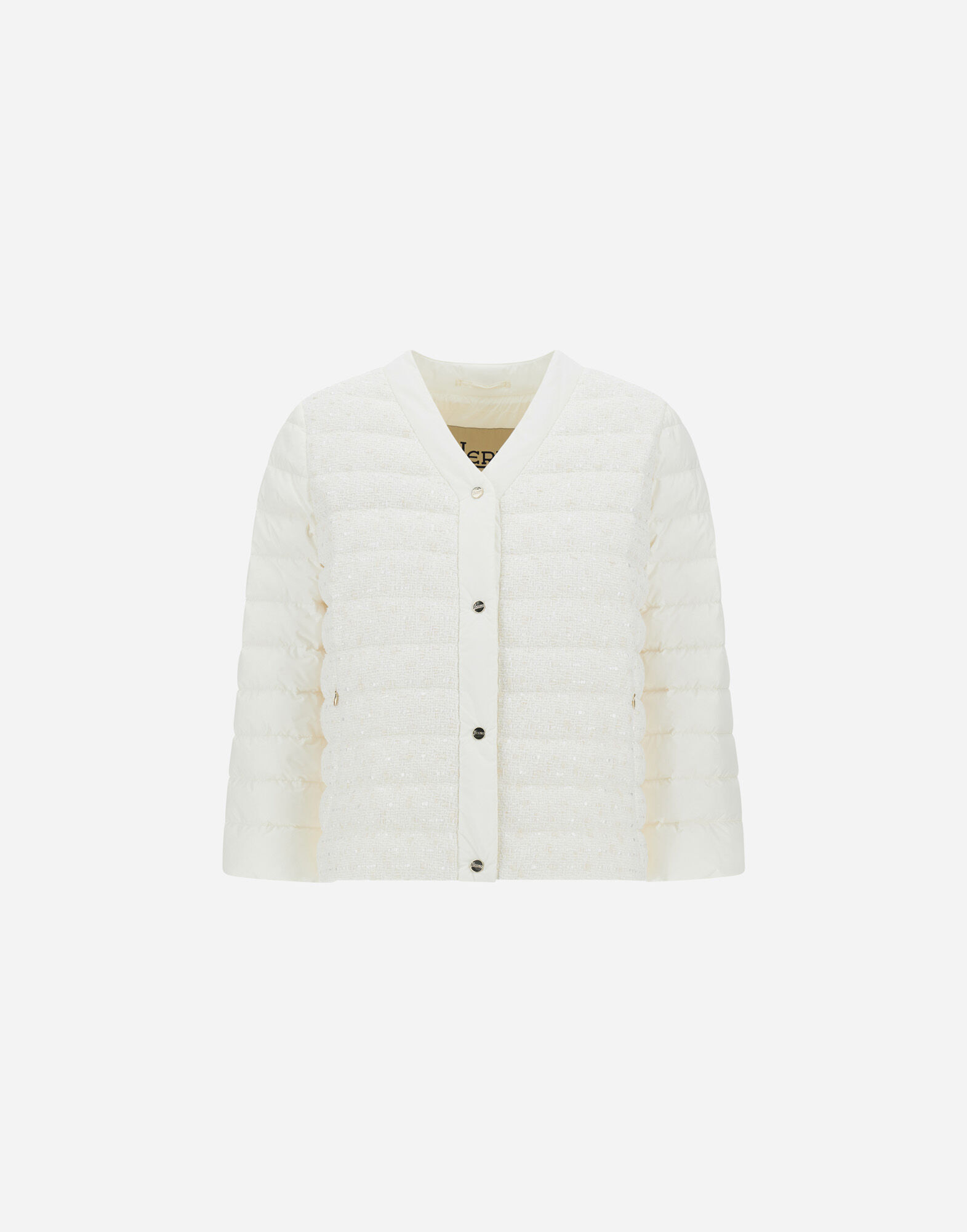 レディース CAPE IN 3D TWEED アイボリー | Herno® (ヘルノ)