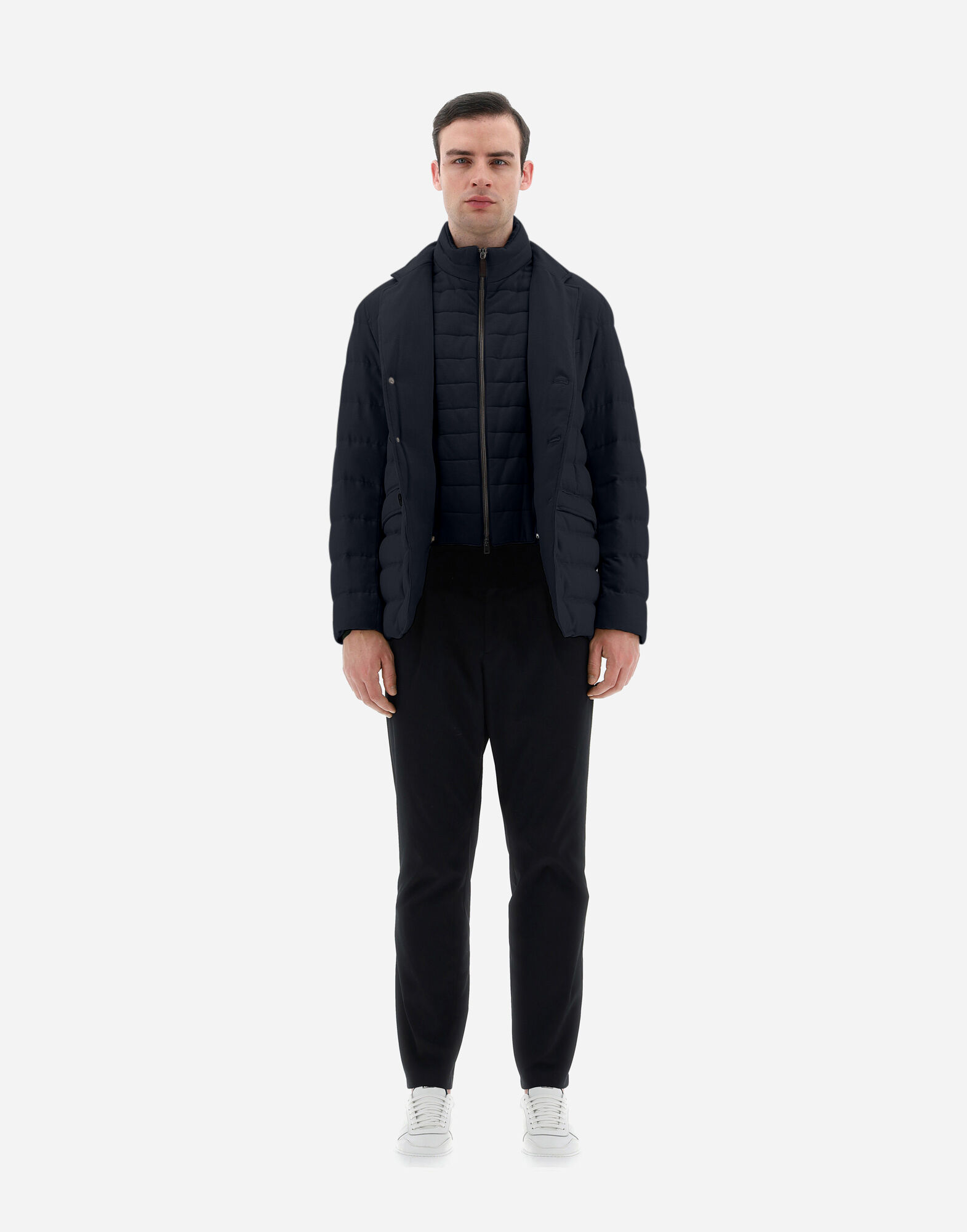 GIACCA HERNO UOMO MAIN in Navy Blue for Men Herno