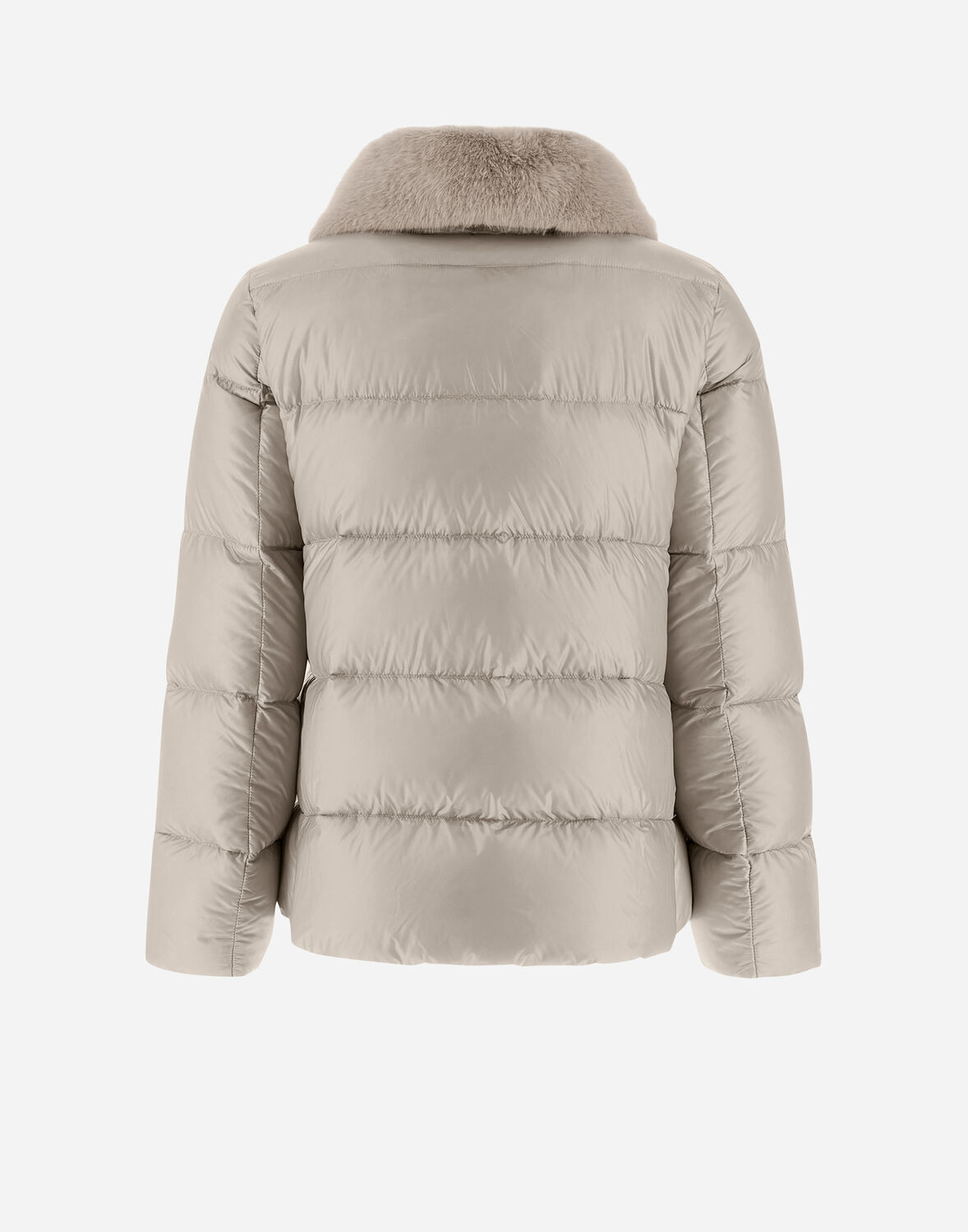 Herno Chantilly Down Jacket With Ultralight Nylon In Chantilly