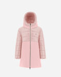 Herno PARKA IN ECOWOOL AND NYLON ULTRALIGHT Light Pink PA000003G333444011