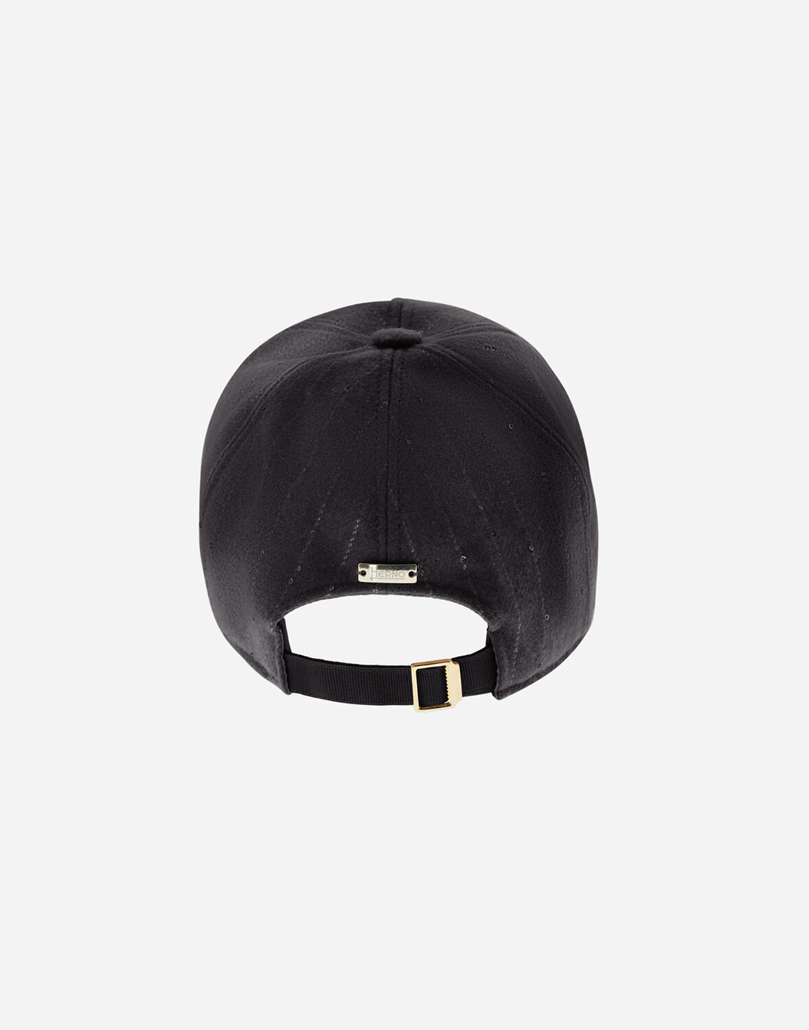HERNO BASEBALL CAP IN TWINKLE PINSTRIPED 