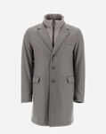Herno FAVOLA AND NUAGE COAT Dove Grey CA000164U332602720