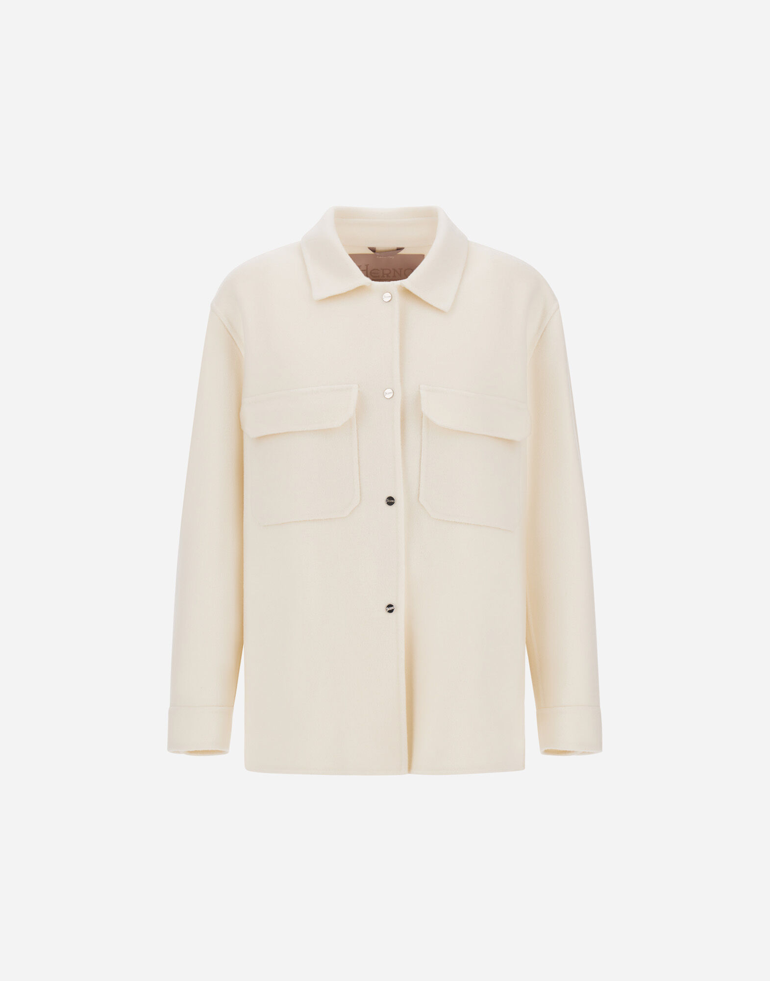 【関税＆送料込み】Herno Wool Overshirt HERNO Brushed Wool and Cashmere-Blend Overshirt for Men | MR