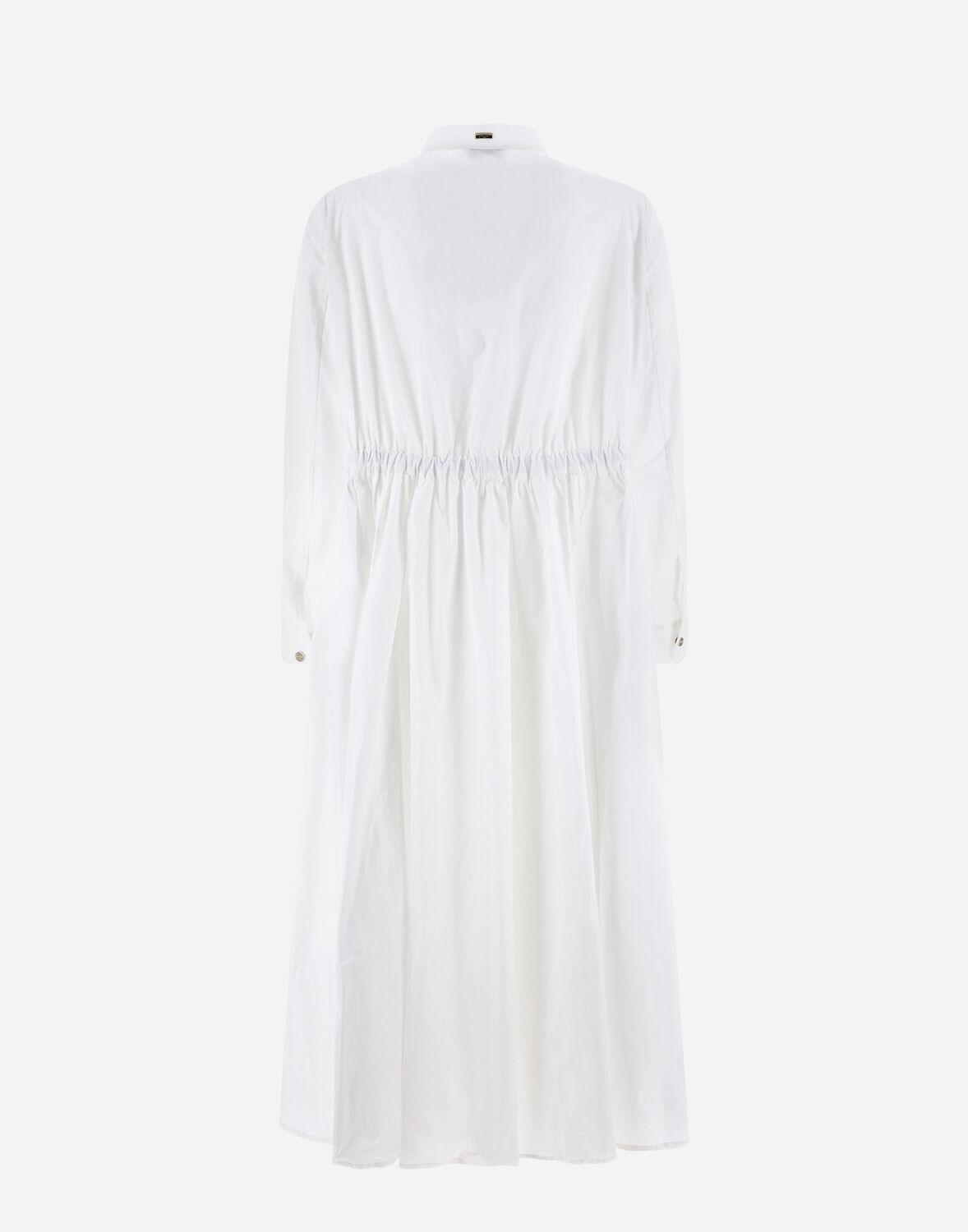 Herno Cotton ＆ Monogram ドレス In White