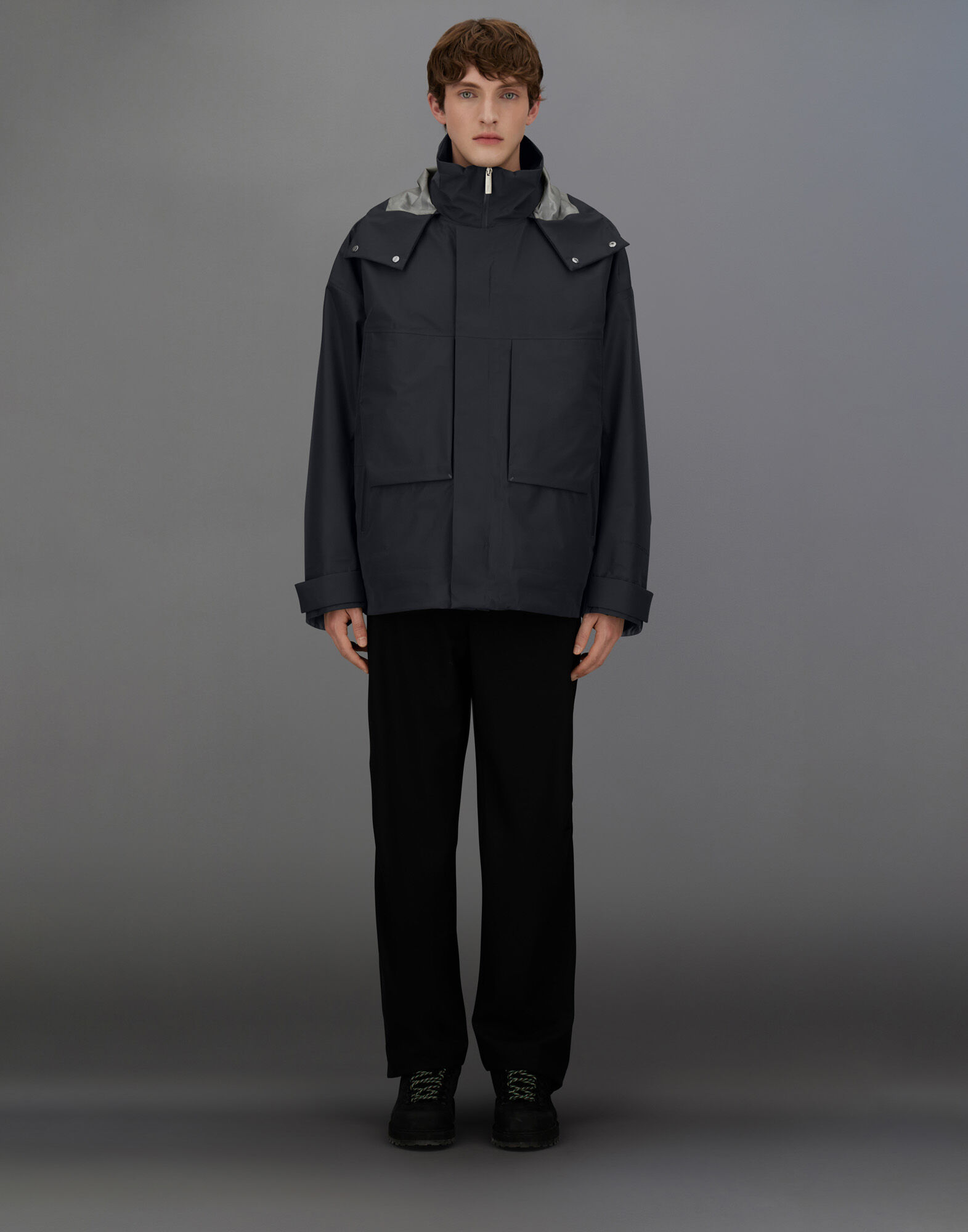 .t　新品同様HERNO Laminar GORETEX 純正ガーメント共 t 新品同様HERNO Laminar GORETEX 純正ガーメント共 Herno - Gray