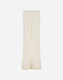 Herno RIBBED & BRAIDED MERINO WOOL TROUSERS White PT000173D703051000