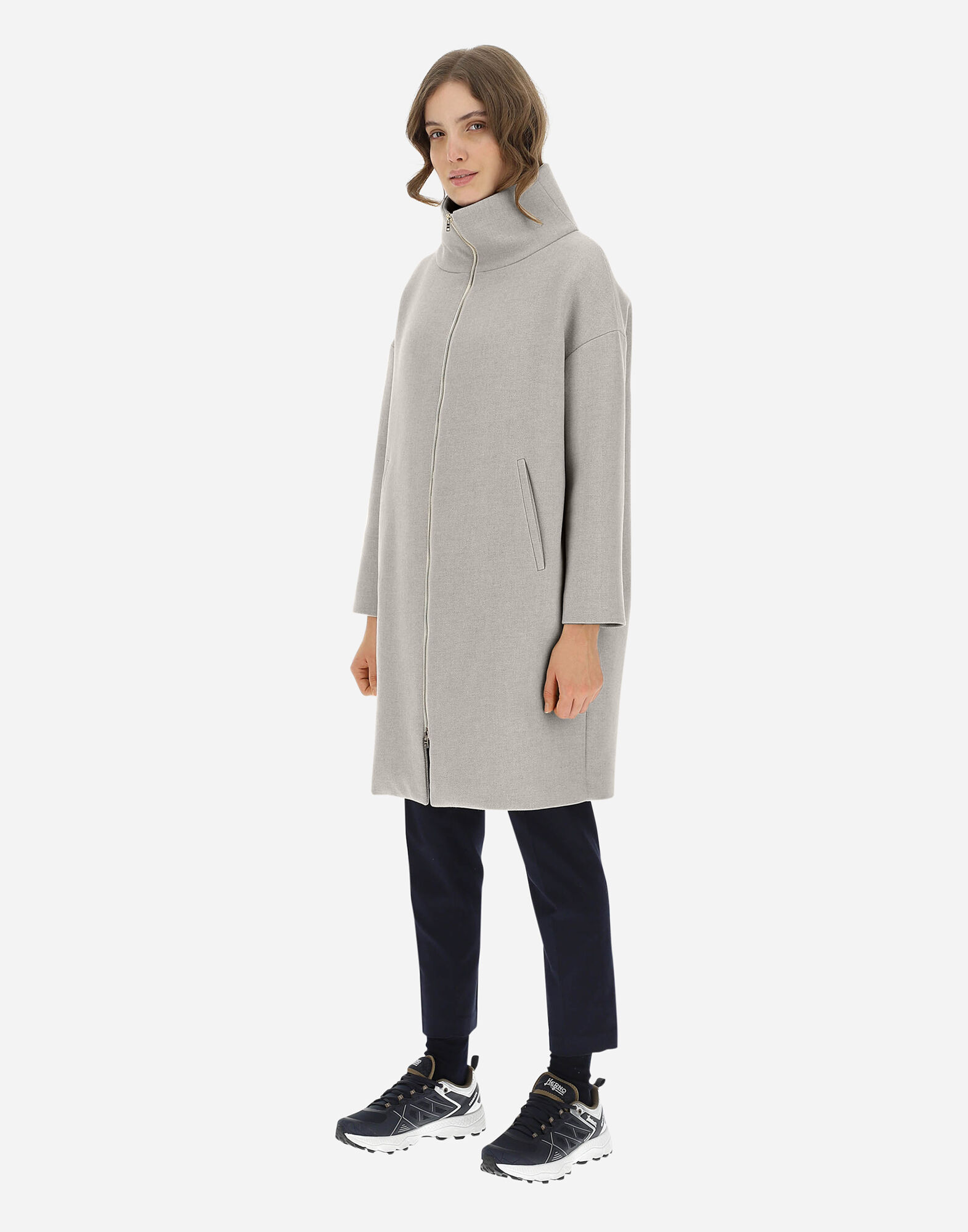 sustainable wool coat