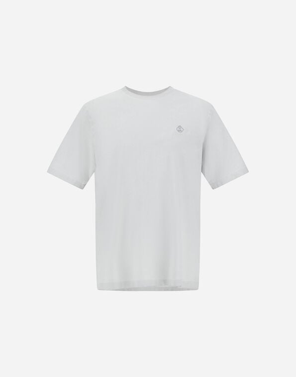 Herno T-SHIRT IN ORGANIC COTTON JERSEY Grey Pearl JG000272U521309403