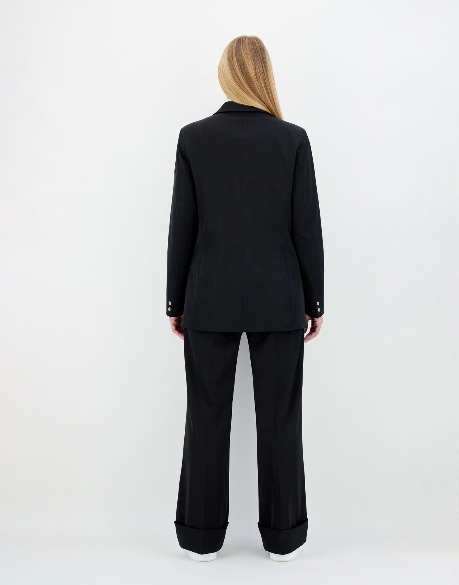 Stretchy suit top jacket womens